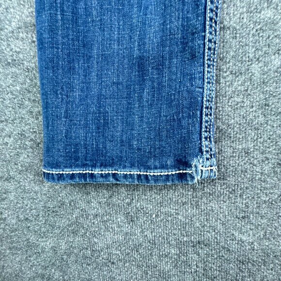 Buckle BKE Jake Jeans Mens 31L X 32 Blue Western‎ Cowboy Rodeo Straight Whiskers - Picture 8 of 16